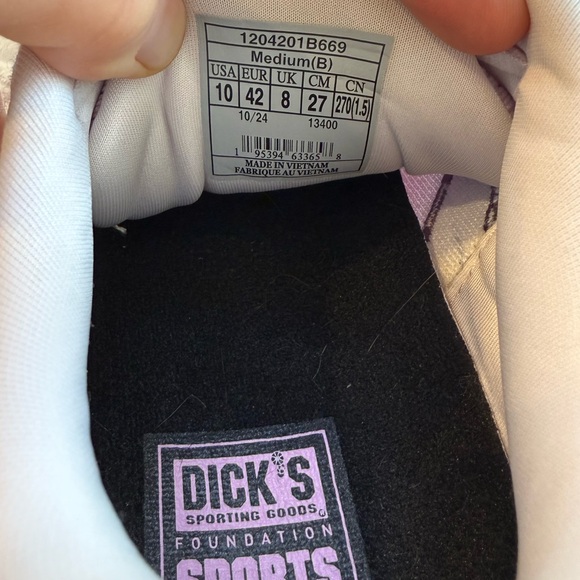 Brooks Empower Her Ghost Max 2 Running Shoe Sport Fuchsia/Orchid/White Sz 10 - Picture 9 of 14